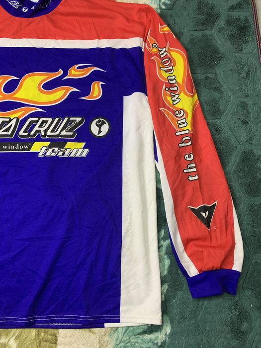 Vintage Rare!! Santa Cruz Snowboard Jersey The Blue Window Team Grailed