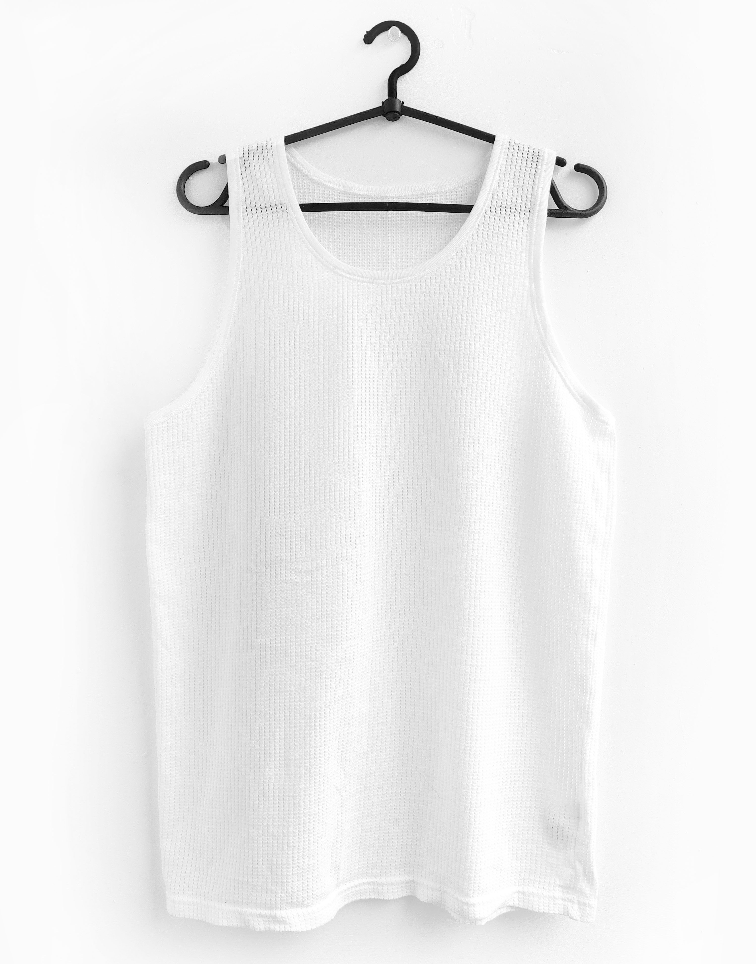 Japanese Brand Vintage tank top mesh y2k Size US M / EU 48-50 / 2 - 2 Thumbnail