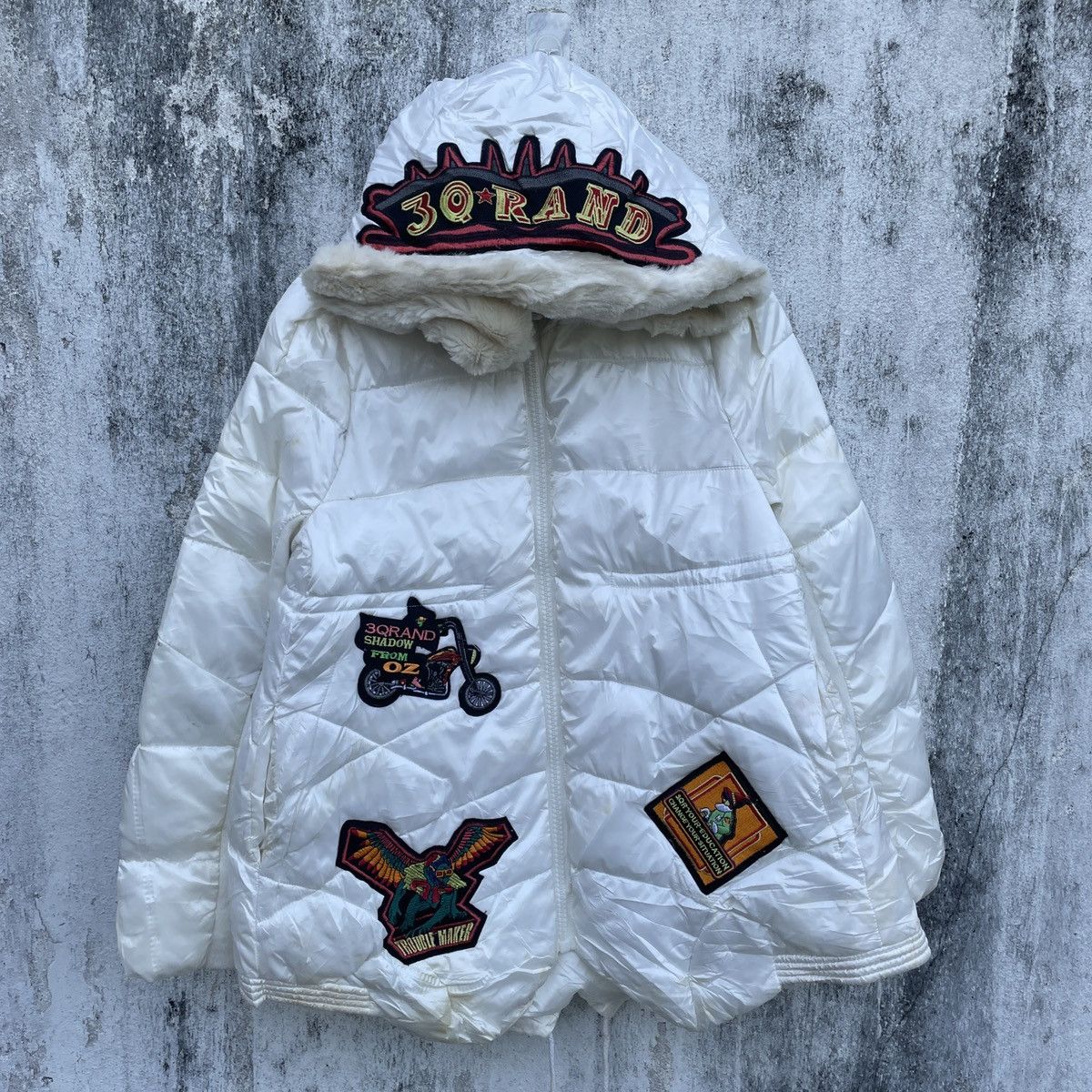 Japanese Brand Vintage L&M Zipper Ups Hoodies Puffer Jacket Size US S / EU 44-46 / 1 - 1 Thumbnail