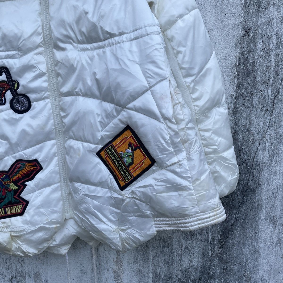 Japanese Brand Vintage L&M Zipper Ups Hoodies Puffer Jacket Size US S / EU 44-46 / 1 - 2 Thumbnail
