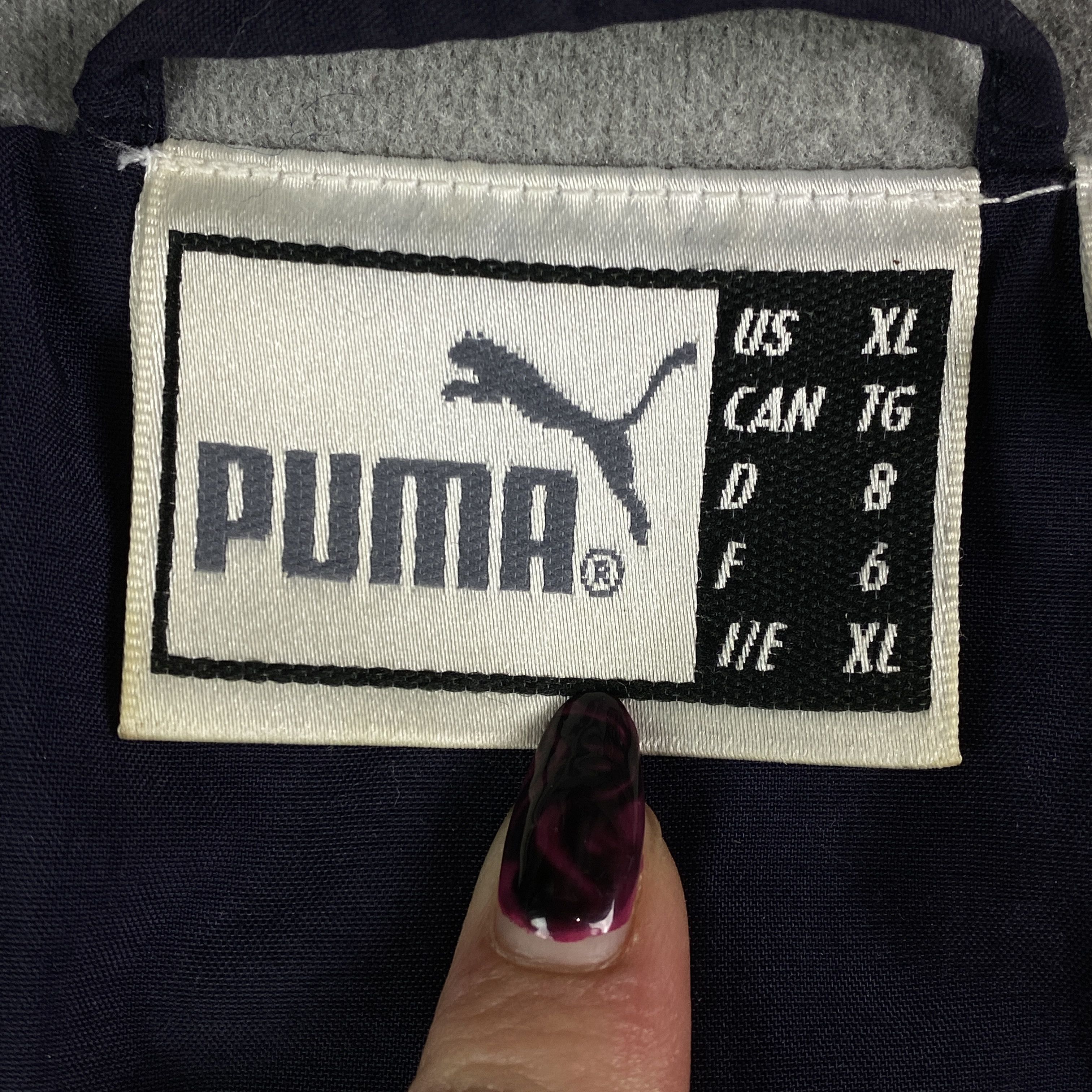 Puma × Vintage Mens Bomber Jacket Puma Vintage Size XL Size US XL / EU 56 / 4 - 5 Thumbnail