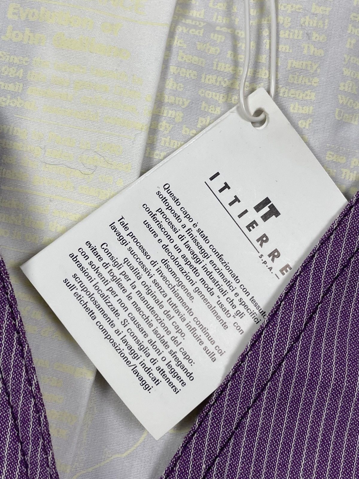 John Galliano Galliano Cotton Vest size 42 Size M / US 6-8 / IT 42-44 - 4 Thumbnail