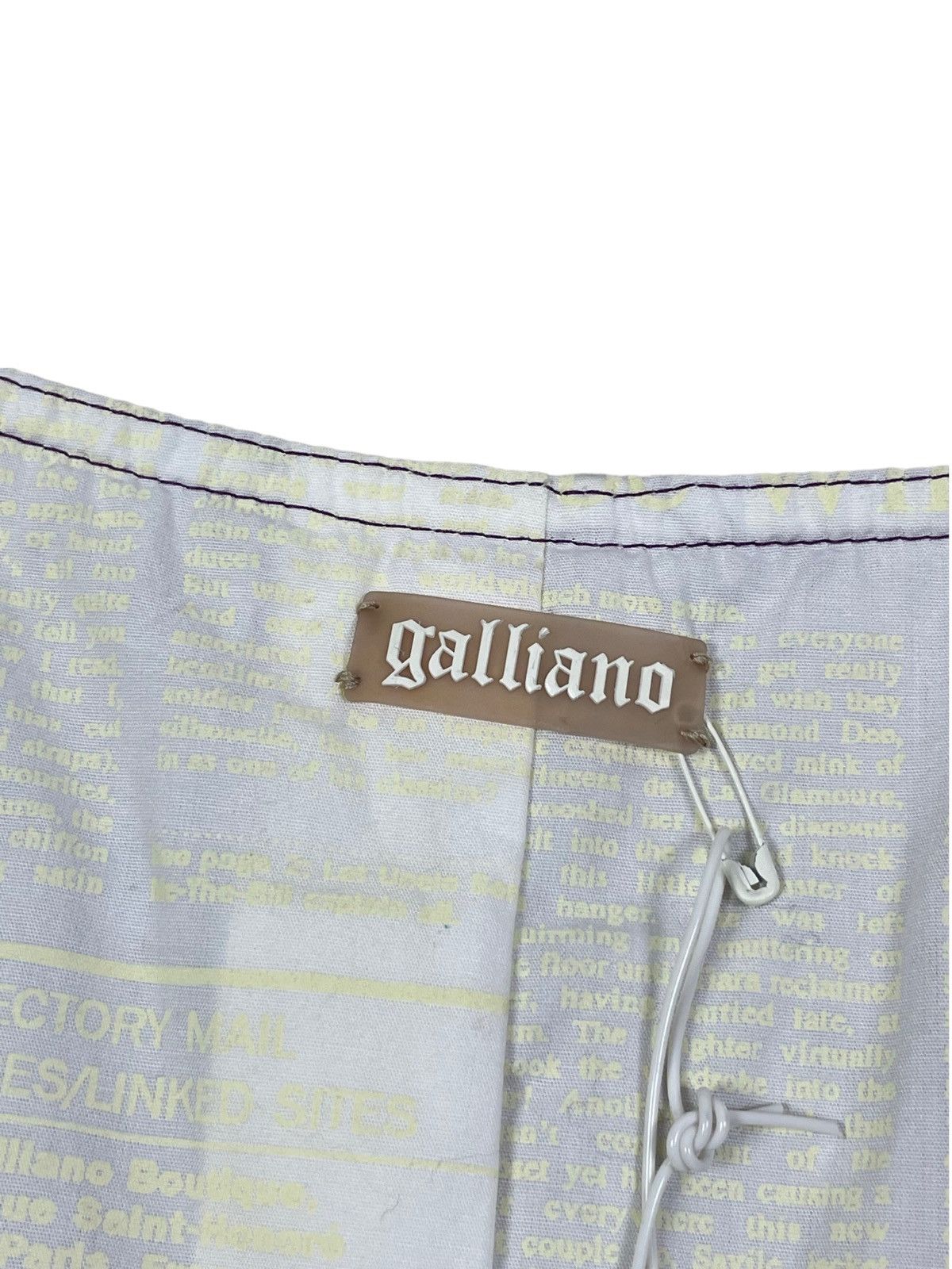 John Galliano Galliano Cotton Vest size 42 Size M / US 6-8 / IT 42-44 - 3 Thumbnail