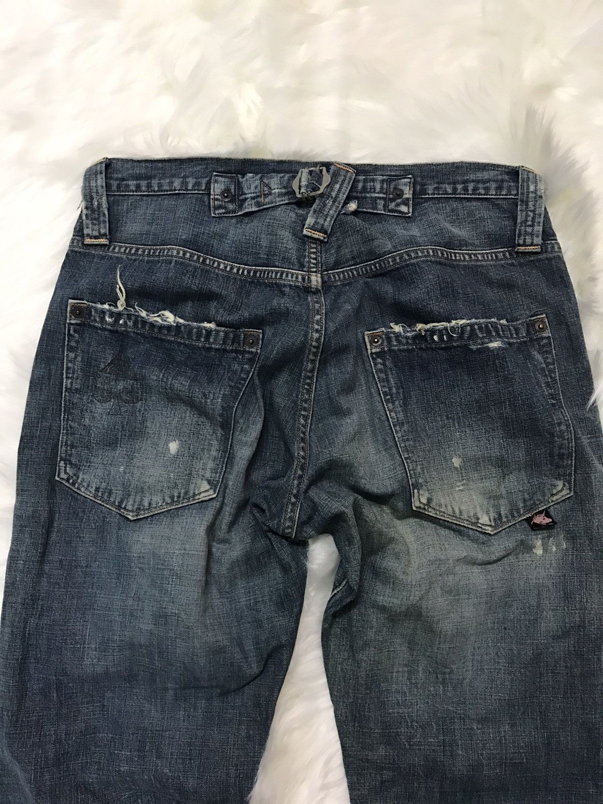Designer × Japanese Brand × Seditionaries RNA Inc. Punk Designer Patchwork Denim Nice Design Jeans Size US 32 / EU 48 - 3 Thumbnail