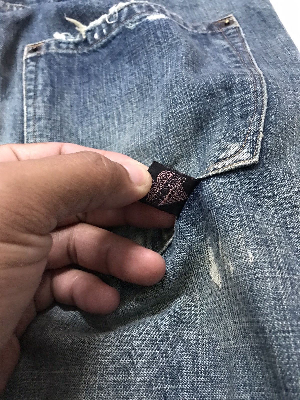 Designer × Japanese Brand × Seditionaries RNA Inc. Punk Designer Patchwork Denim Nice Design Jeans Size US 32 / EU 48 - 9 Thumbnail