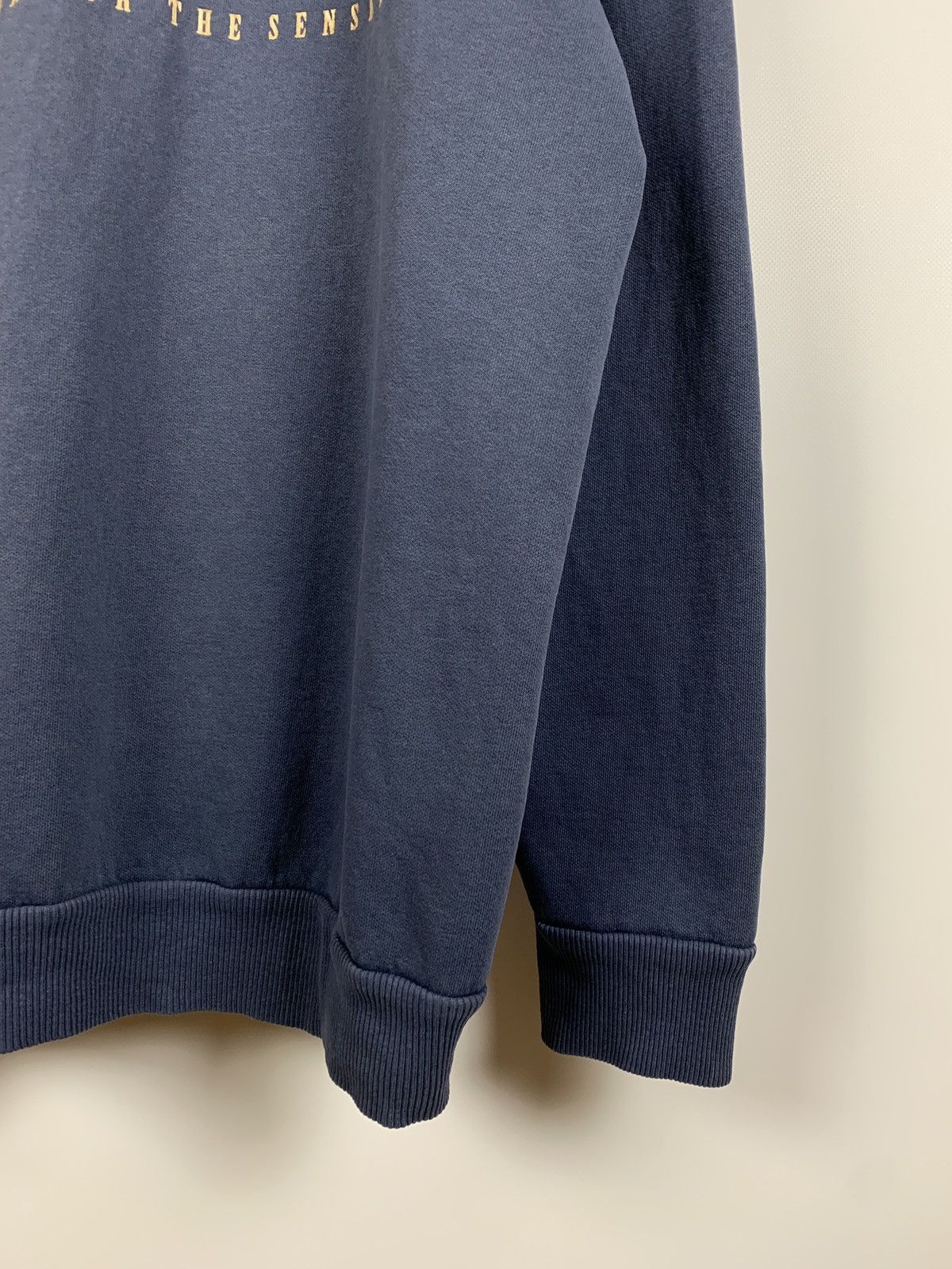True Religion Vintage True Religion Buddha Crewneck Faded Blue Sweatshirt Size US XXL / EU 58 / 5 - 13 Thumbnail