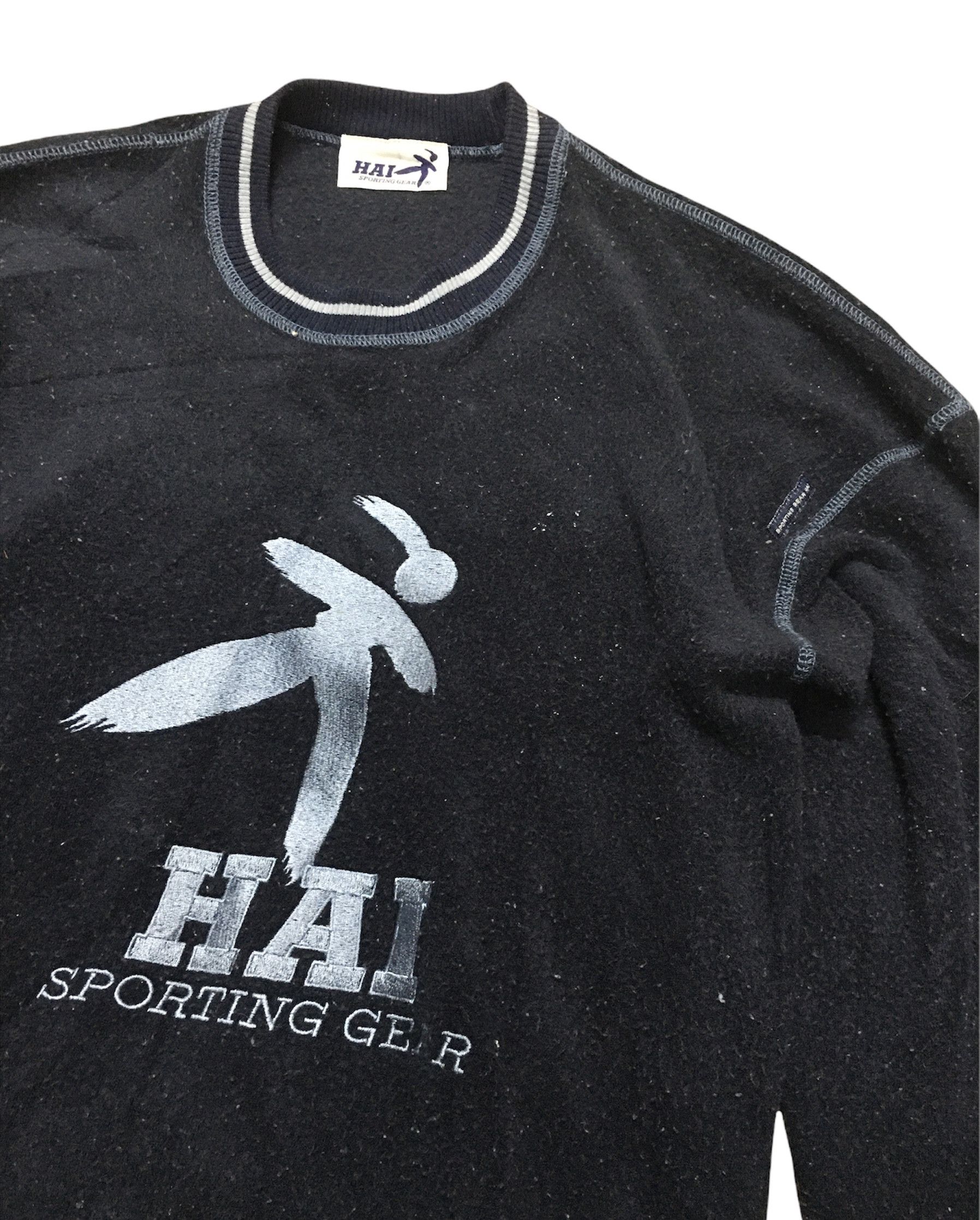 Hai Sporting Gear × Issey Miyake × Japanese Brand Vintage Hai Sporting Gear Sweatshirt/Sweater Size US M / EU 48-50 / 2 - 3 Thumbnail