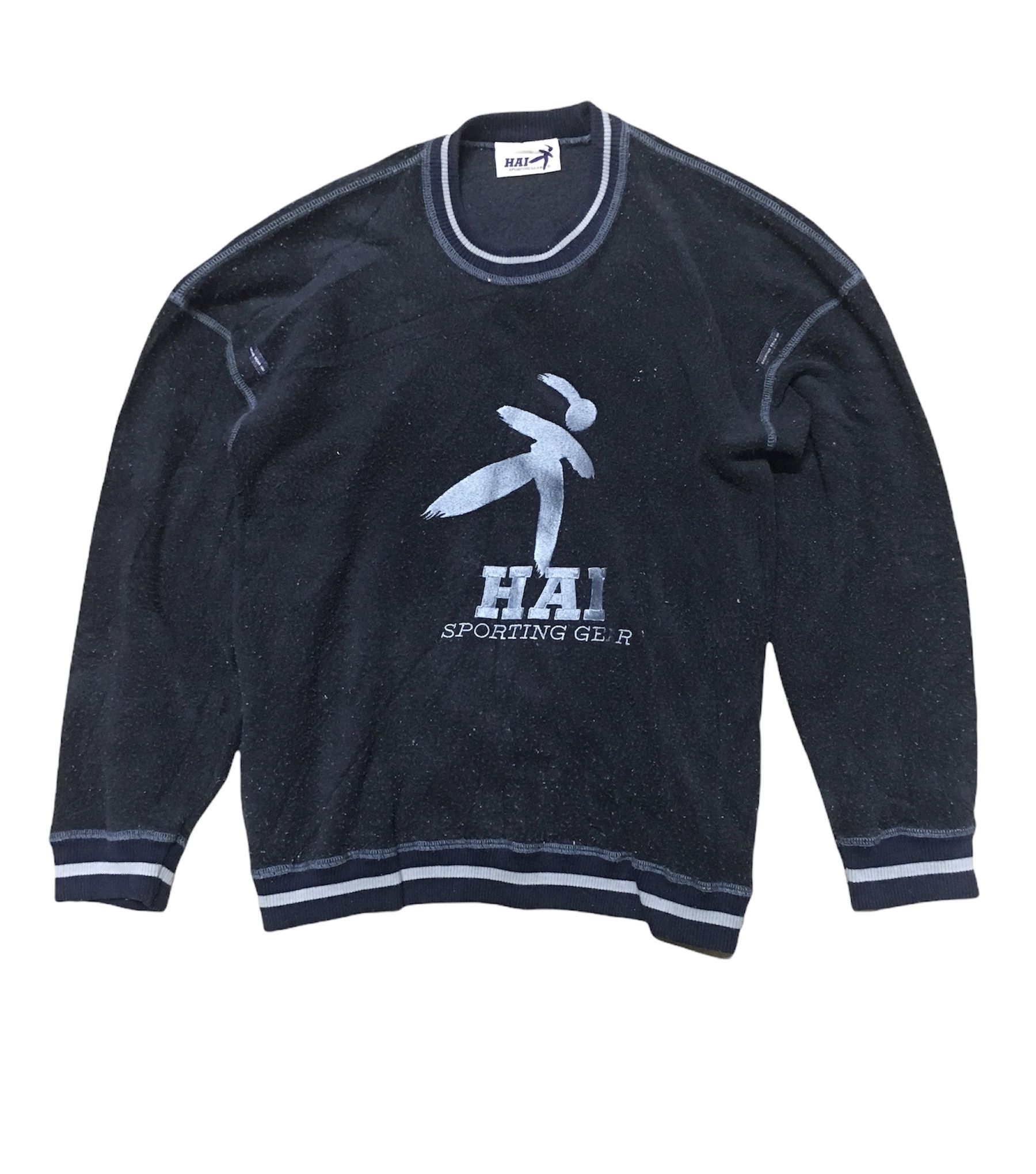 Hai Sporting Gear × Issey Miyake × Japanese Brand Vintage Hai Sporting Gear Sweatshirt/Sweater Size US M / EU 48-50 / 2 - 1 Thumbnail