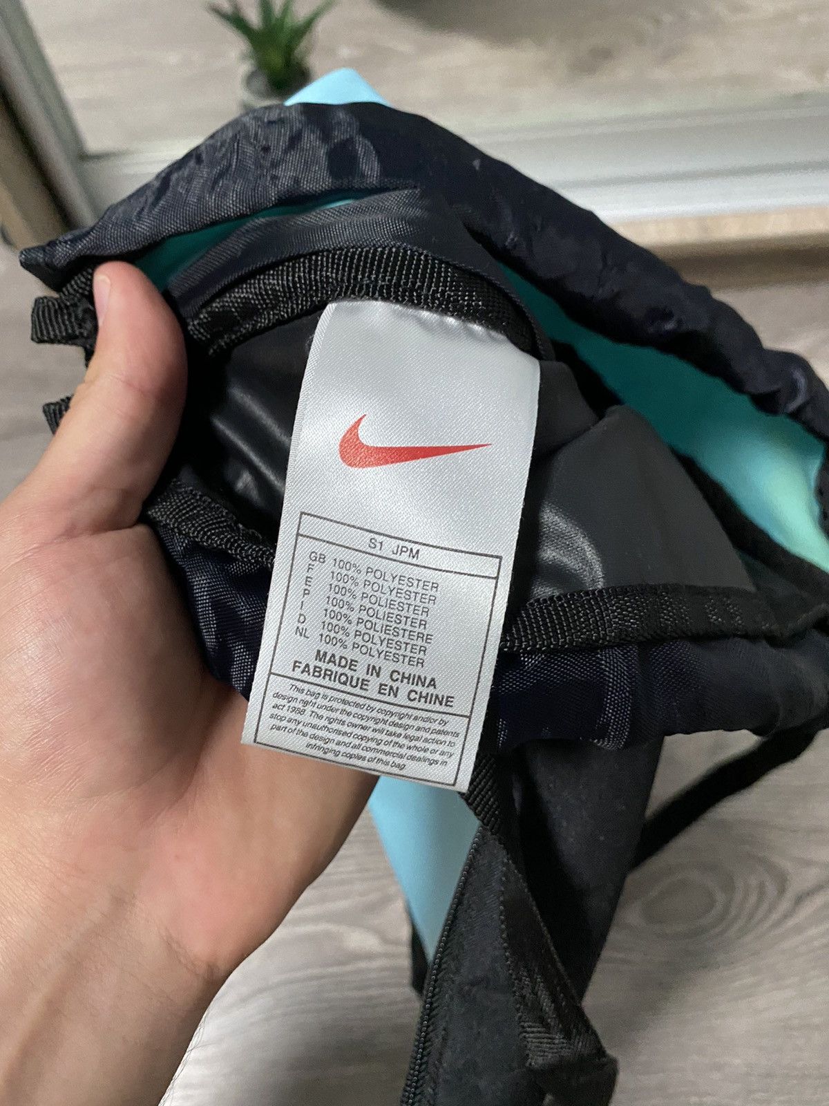 Nike 🇺🇸 Vintage 90s Nike Backpack Y2K Rare Retro Size ONE SIZE - 2 Thumbnail
