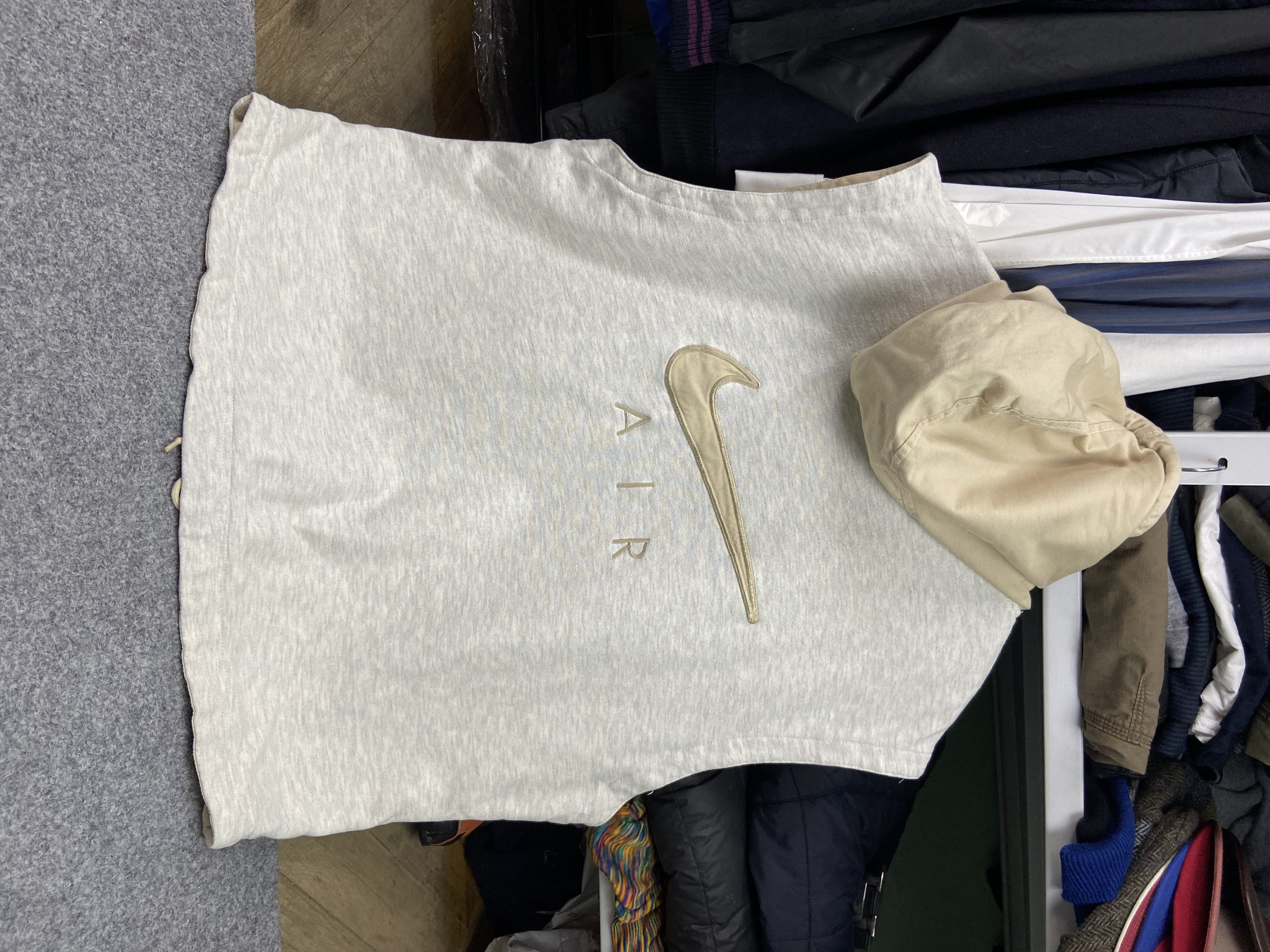 Nike × Vintage Vintage Nike Air zip Vest Size US L / EU 52-54 / 3 - 1 Thumbnail
