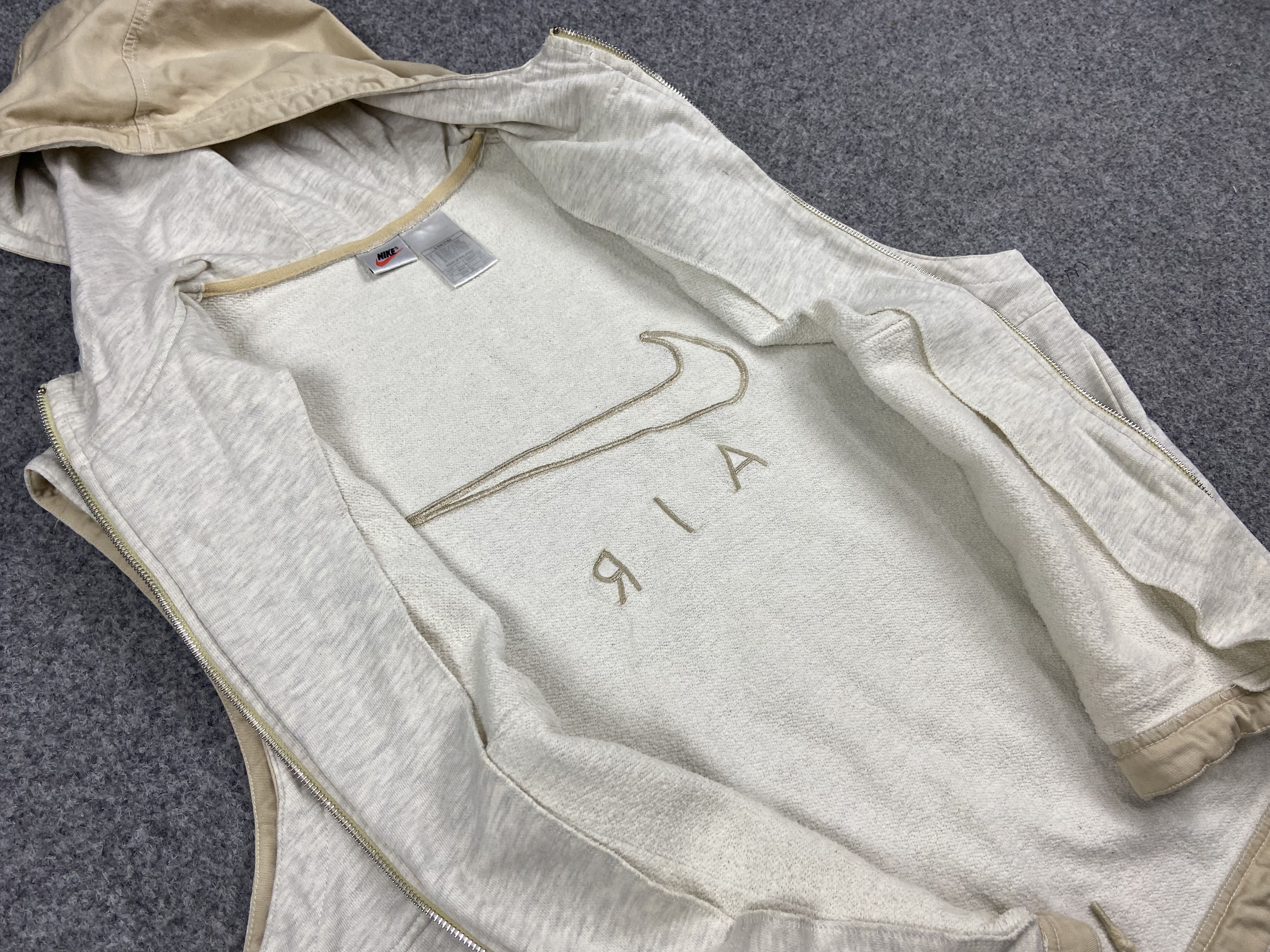 Nike × Vintage Vintage Nike Air zip Vest Size US L / EU 52-54 / 3 - 12 Thumbnail