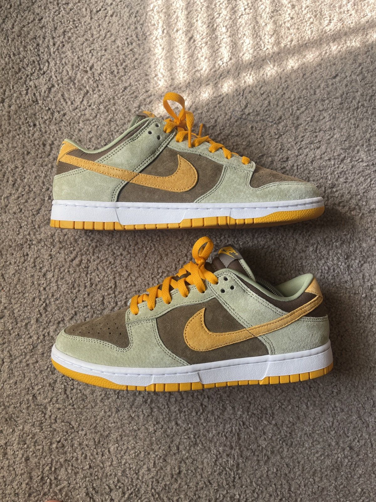 Nike Nike Dunk Low Dusty Olive Size US 10 / EU 43 - 3 Thumbnail