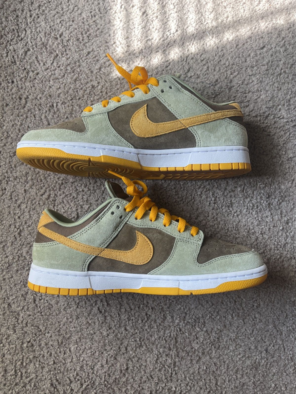 Nike Nike Dunk Low Dusty Olive Size US 10 / EU 43 - 4 Thumbnail
