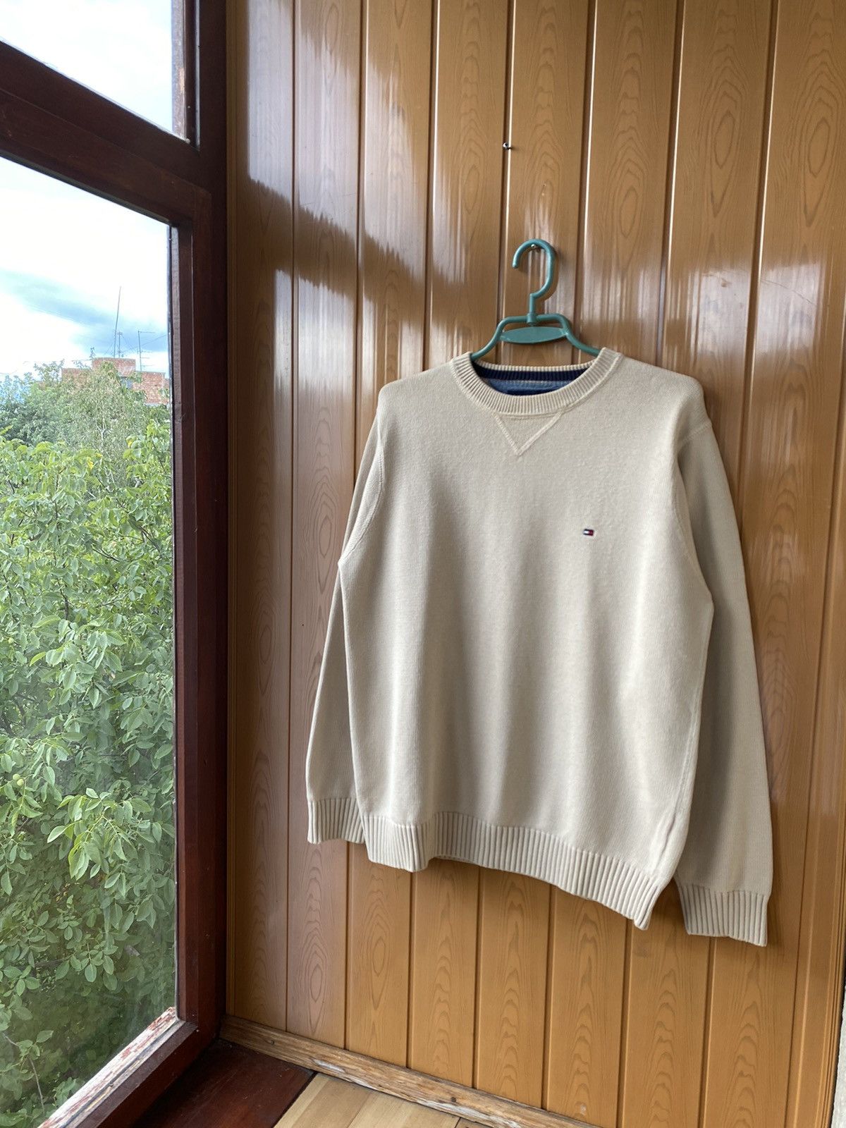 Tommy Hilfiger Jeans Beige Recycled Cotton Sweatshirt main image 0