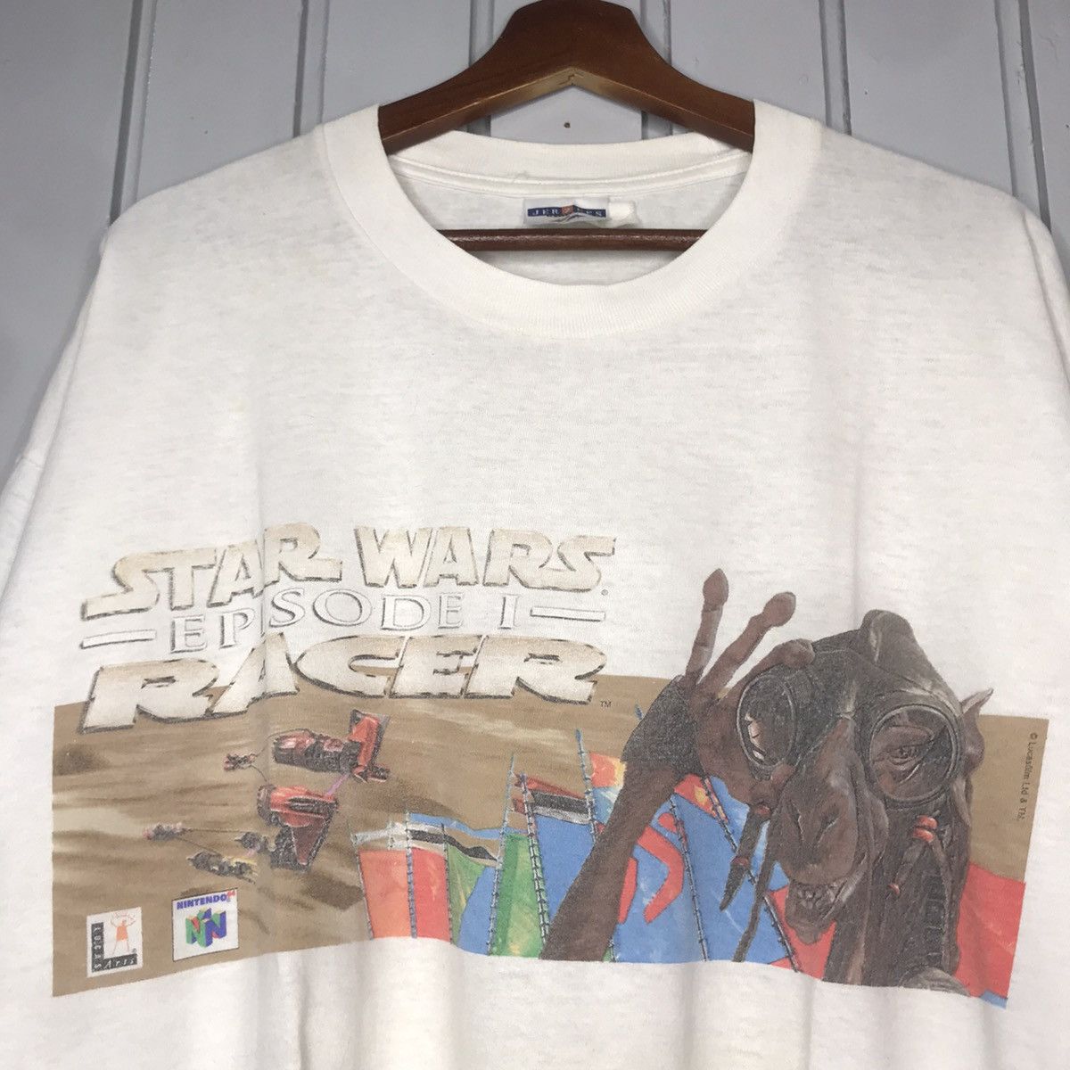 Vintage Vintage Nintendo 64 Star Wars Episode 1 Racer Size US XL / EU 56 / 4 - 2 Thumbnail