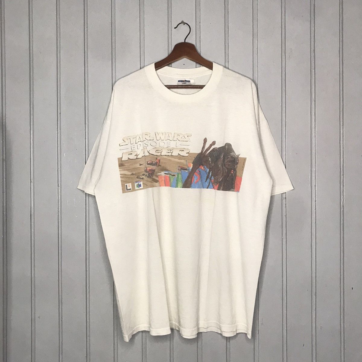 Vintage Vintage Nintendo 64 Star Wars Episode 1 Racer Size US XL / EU 56 / 4 - 1 Thumbnail