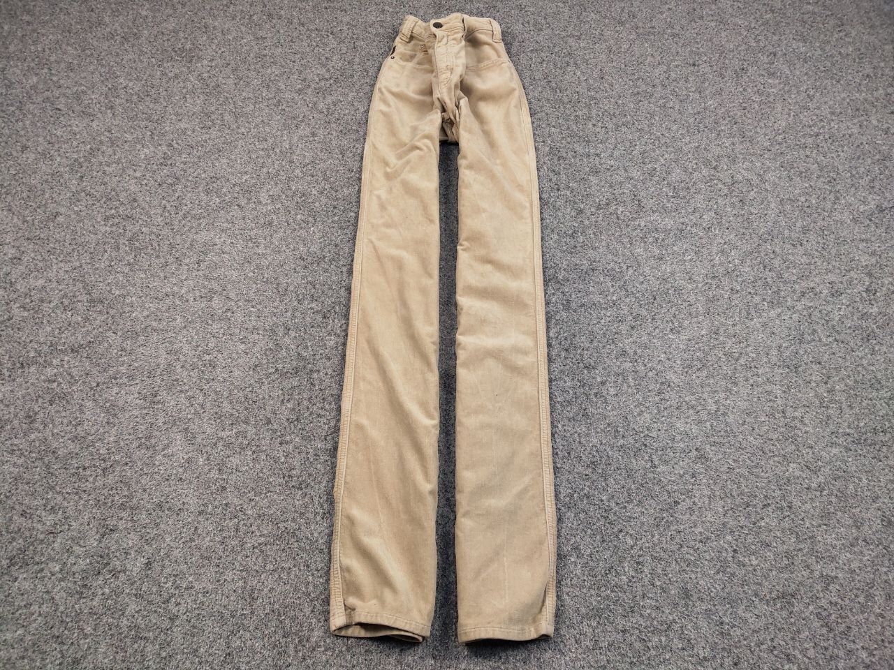 Armani Vintage 90's Armani Jeans Beige Velour Jeans Mens Pants Size US 31 - 2 Thumbnail