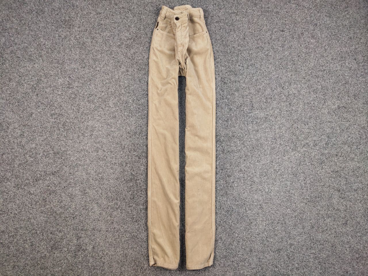 Armani Vintage 90's Armani Jeans Beige Velour Jeans Mens Pants Size US 31 - 1 Thumbnail