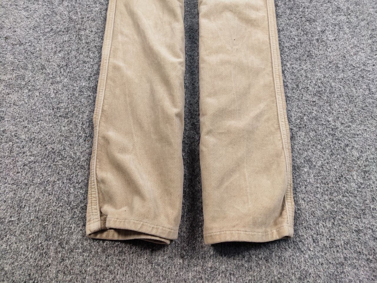 Armani Vintage 90's Armani Jeans Beige Velour Jeans Mens Pants Size US 31 - 8 Thumbnail