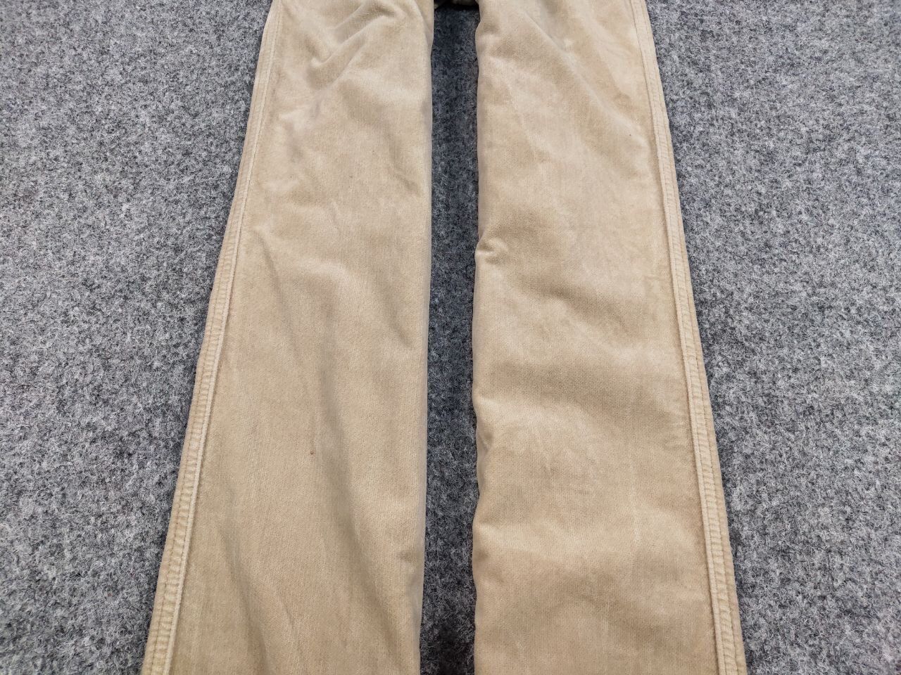 Armani Vintage 90's Armani Jeans Beige Velour Jeans Mens Pants Size US 31 - 9 Thumbnail