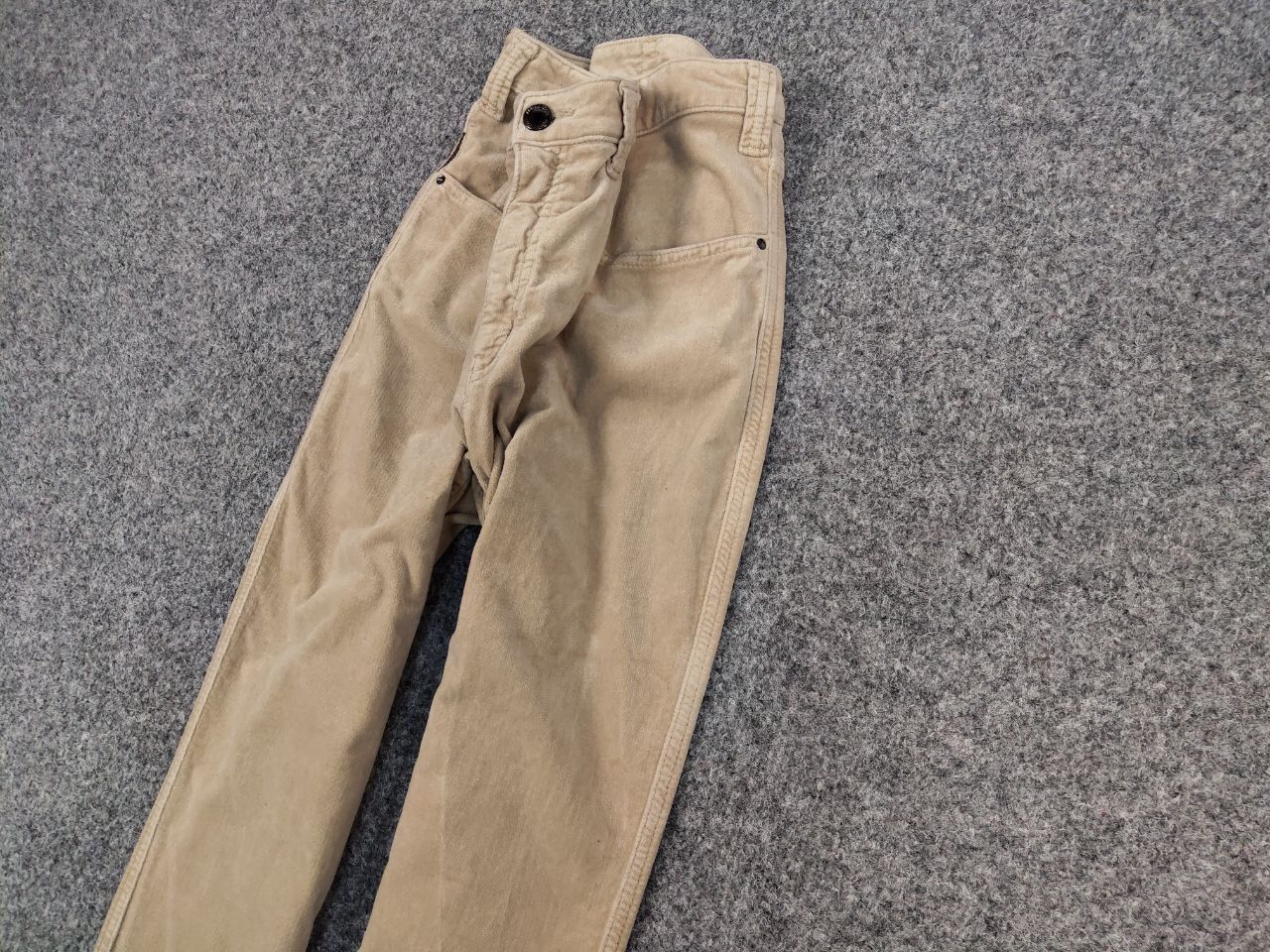 Armani Vintage 90's Armani Jeans Beige Velour Jeans Mens Pants Size US 31 - 4 Thumbnail