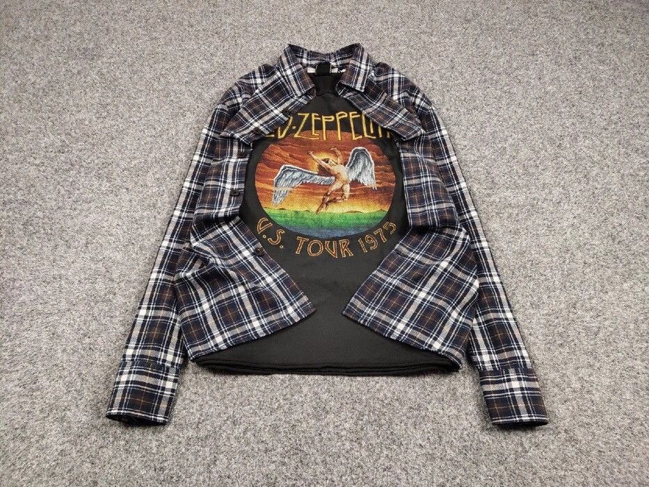 Flannel Vintage Flannel Shirt Travis Scott Style Size US XL / EU 56 / 4 - 2 Thumbnail
