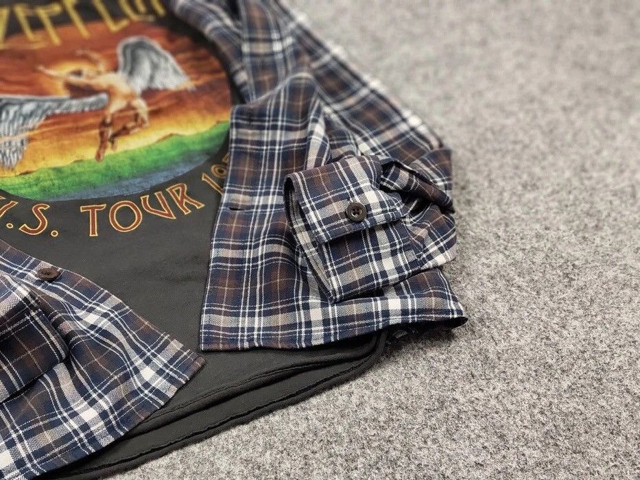 Flannel Vintage Flannel Shirt Travis Scott Style Size US XL / EU 56 / 4 - 10 Thumbnail