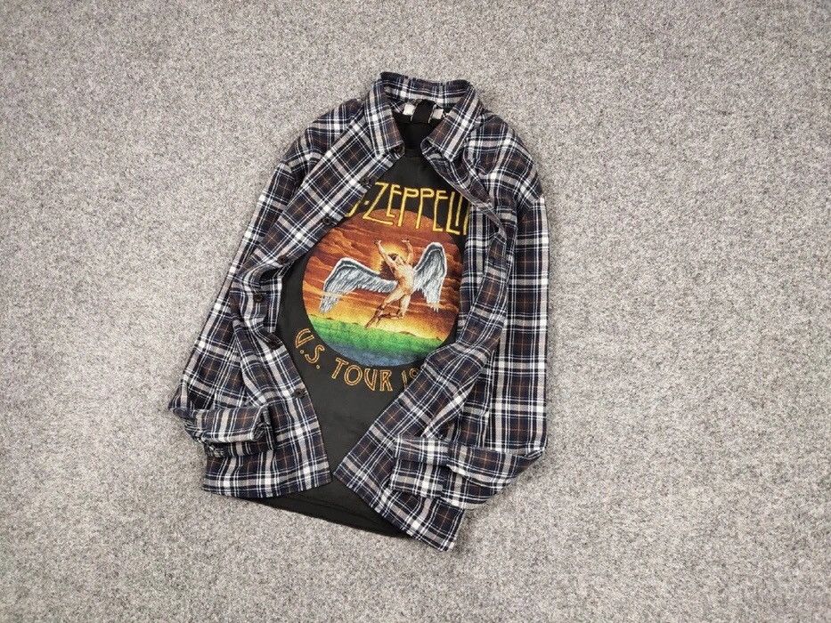 Flannel Vintage Flannel Shirt Travis Scott Style Size US XL / EU 56 / 4 - 9 Thumbnail
