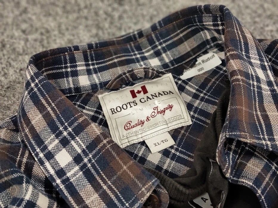 Flannel Vintage Flannel Shirt Travis Scott Style Size US XL / EU 56 / 4 - 12 Thumbnail