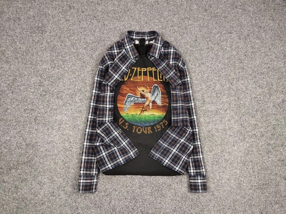 Flannel Vintage Flannel Shirt Travis Scott Style Size US XL / EU 56 / 4 - 1 Thumbnail