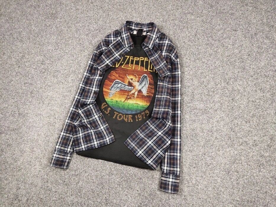 Flannel Vintage Flannel Shirt Travis Scott Style Size US XL / EU 56 / 4 - 3 Thumbnail