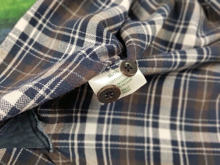Flannel Vintage Flannel Shirt Travis Scott Style Size US XL / EU 56 / 4 - 13 Thumbnail