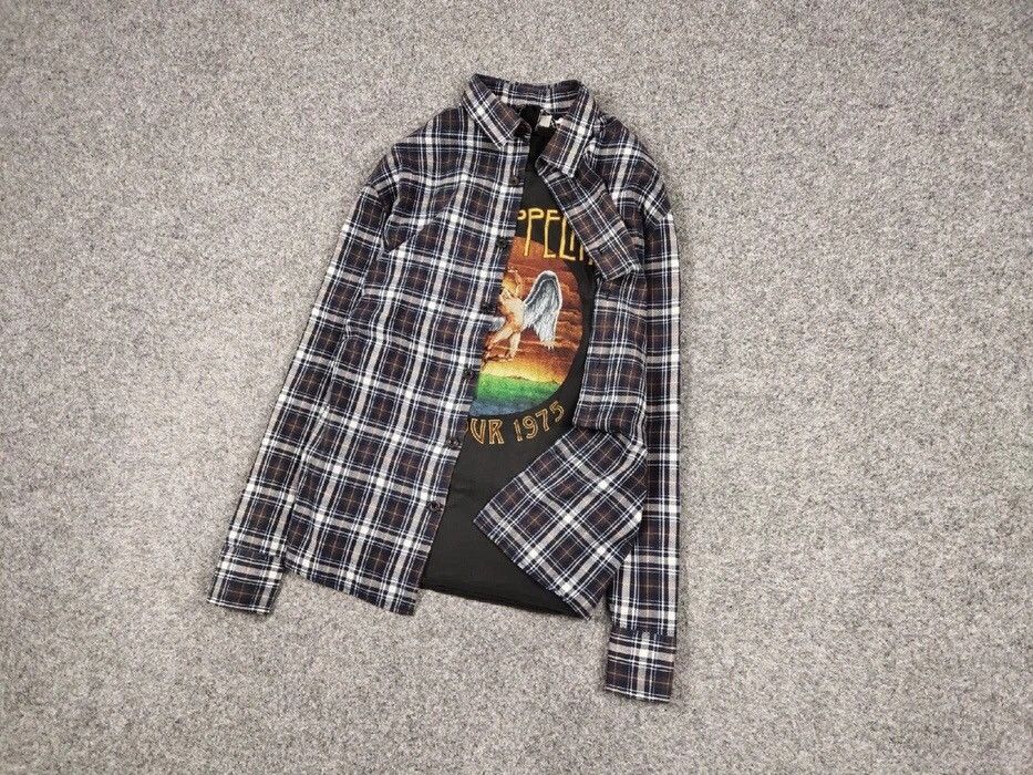 Flannel Vintage Flannel Shirt Travis Scott Style Size US XL / EU 56 / 4 - 7 Thumbnail
