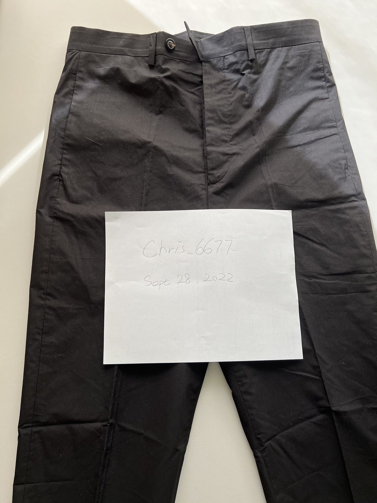 Rick Owens Phlegethon SS21 Cropped Astaire Size 36S - 5 Thumbnail