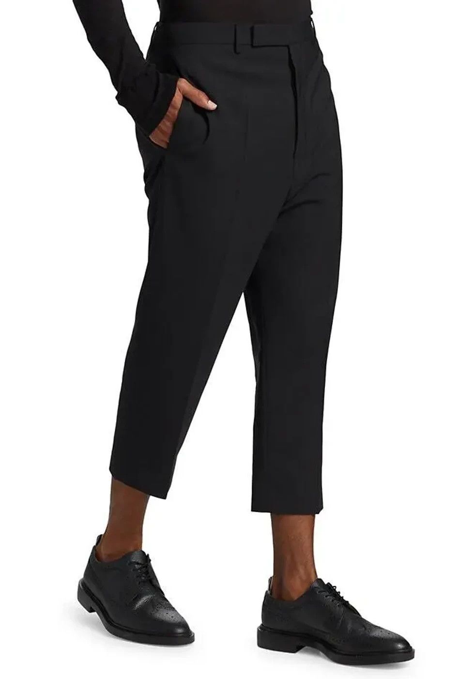 Rick Owens Phlegethon SS21 Cropped Astaire Size 36S - 1 Thumbnail
