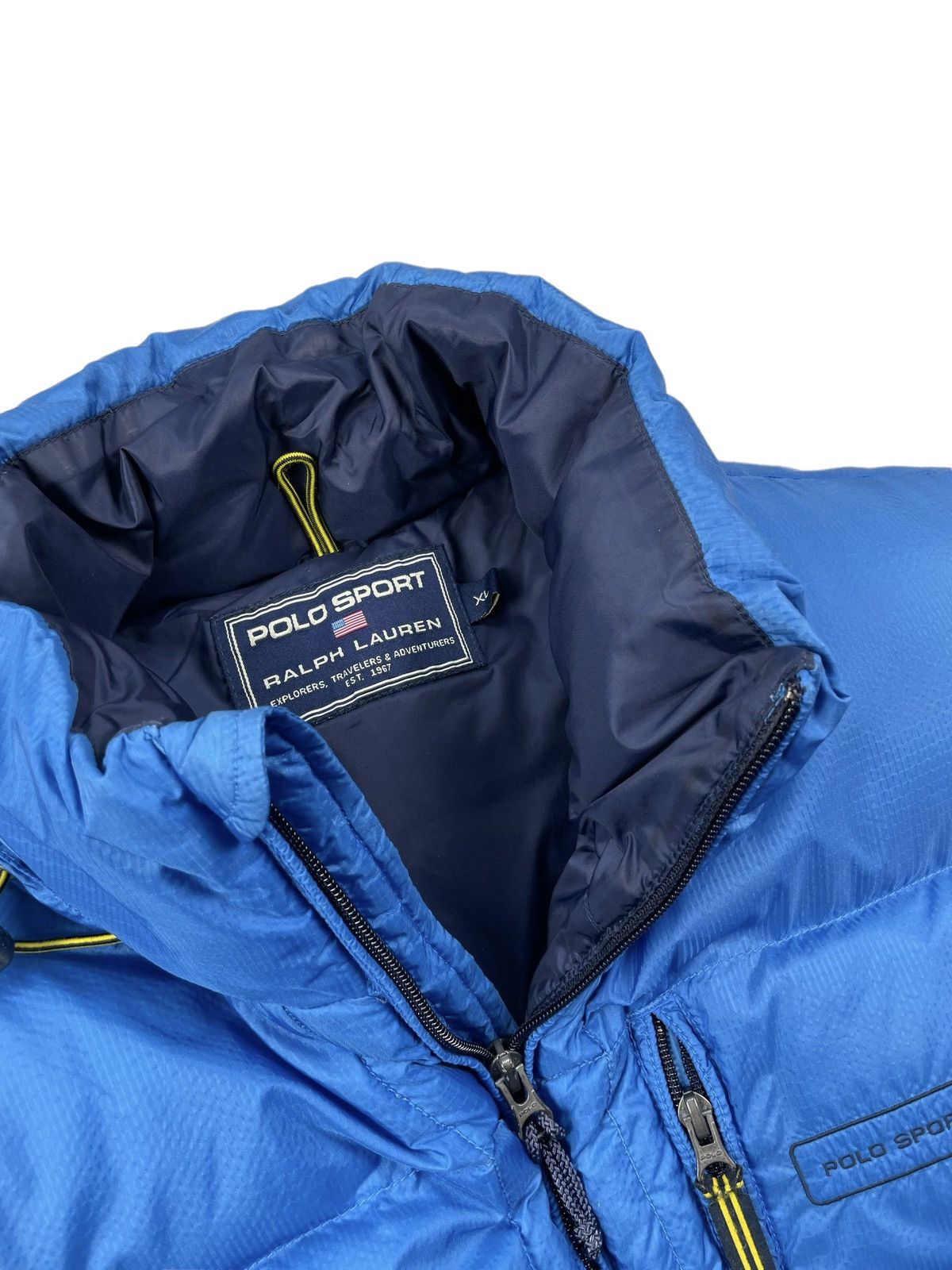 Polo Ralph Lauren Vintage Polo Sport Puffer Vest Size US XL / EU 56 / 4 - 3 Thumbnail
