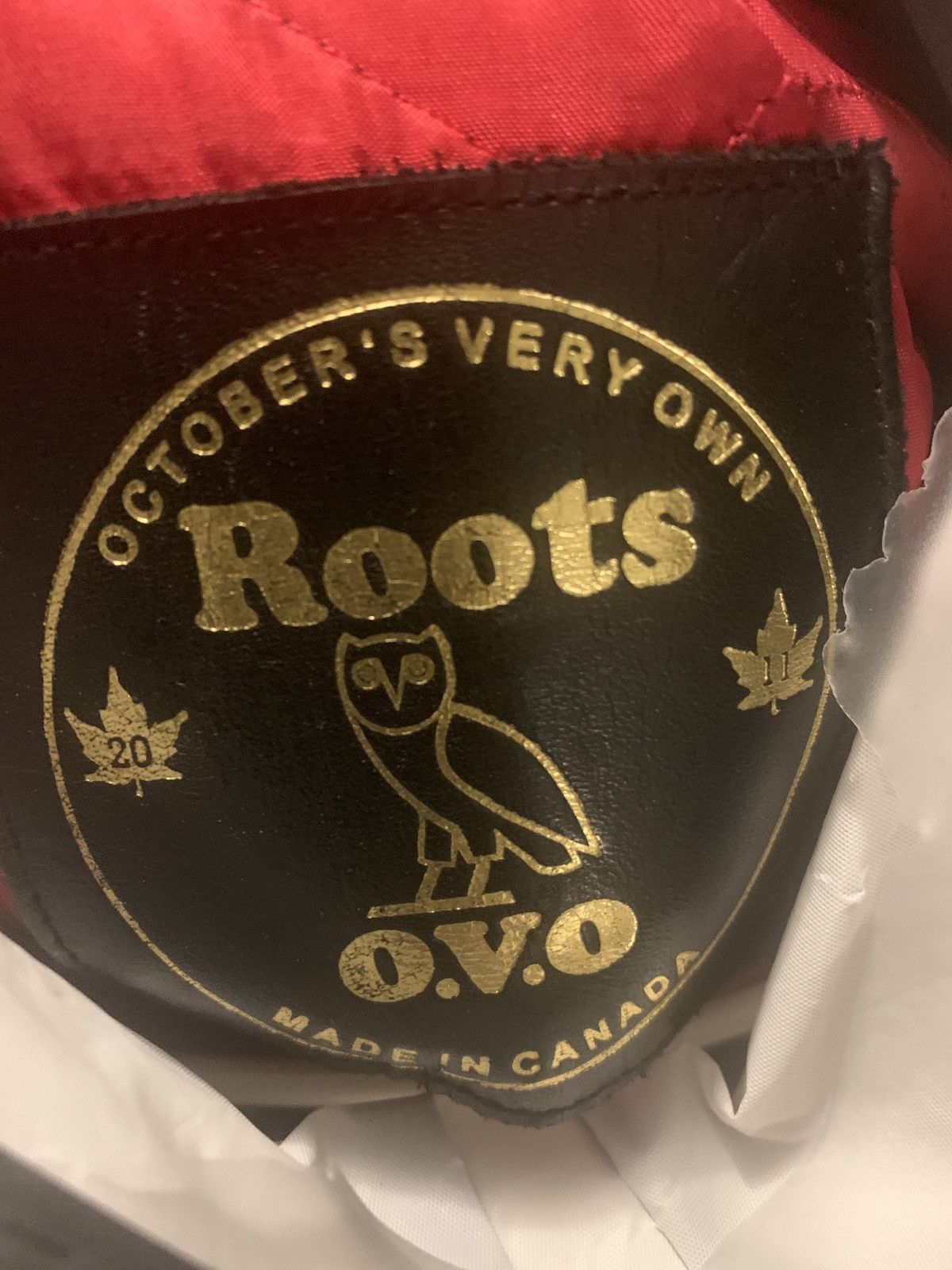 Drake 💥💎F&F💎💥🦉1/8 OVO Roots 2011 Bison Leather Wool Varsity Size US XL / EU 56 / 4 - 16 Thumbnail