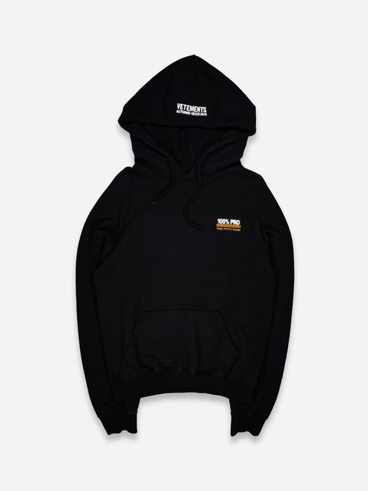 Vetements Vetements 100 Pro Hoodie Grailed