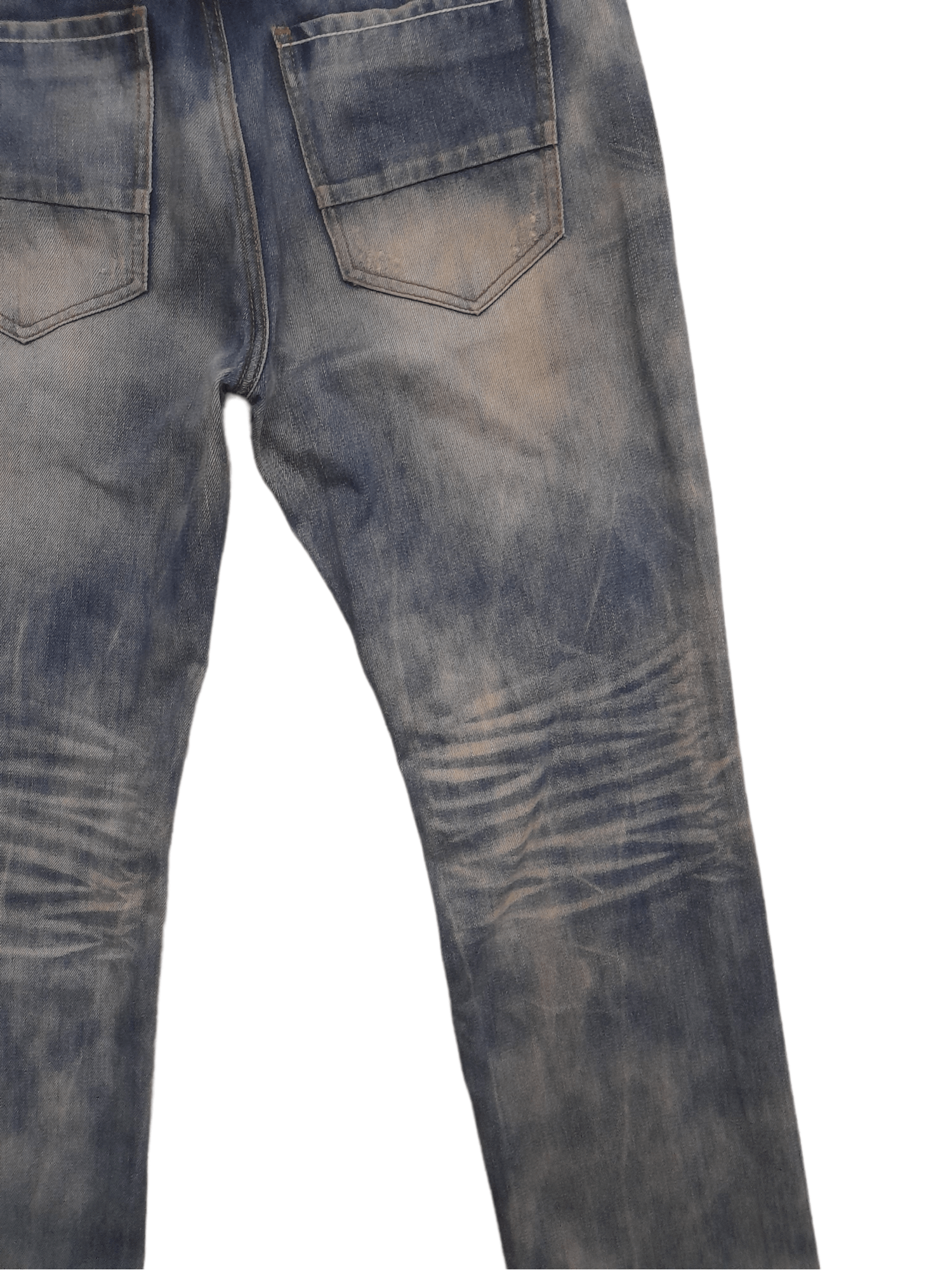 Bleach × Japanese Brand Clone Devgru Designer Japan Distressed Denim (E419) Size US 30 / EU 46 - 2 Thumbnail
