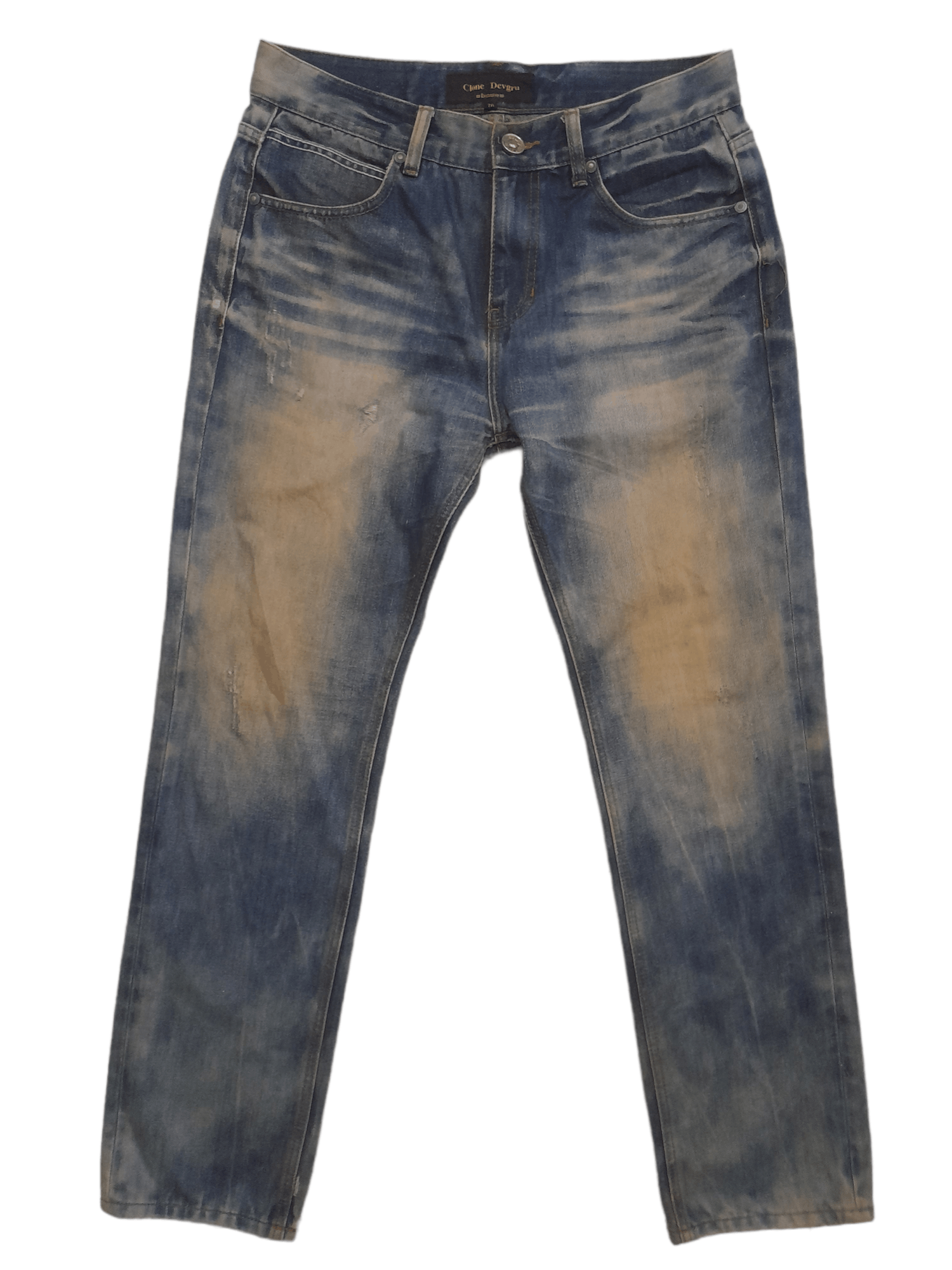 Bleach × Japanese Brand Clone Devgru Designer Japan Distressed Denim (E419) Size US 30 / EU 46 - 4 Thumbnail