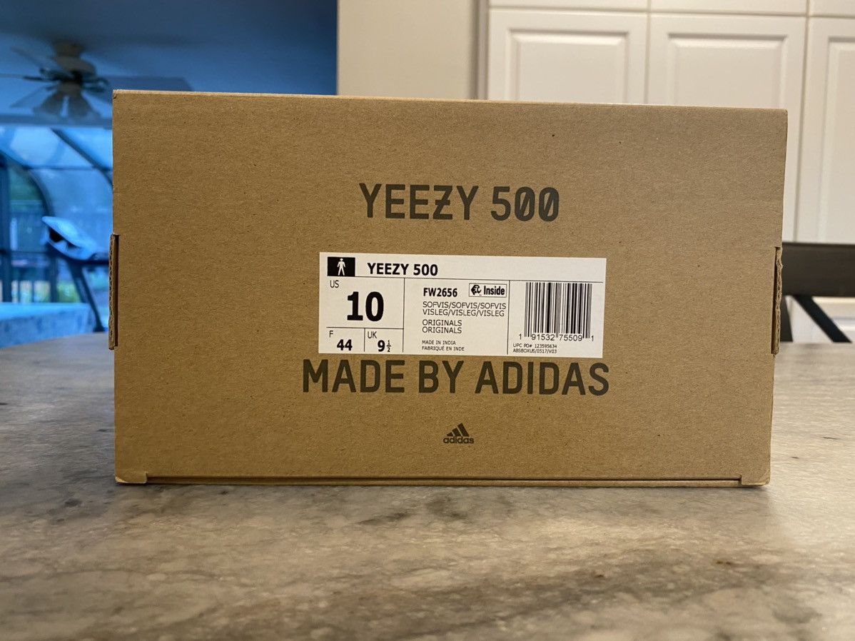 Adidas Yeezy 500 Soft Vision Size US 10 / EU 43 - 6 Thumbnail