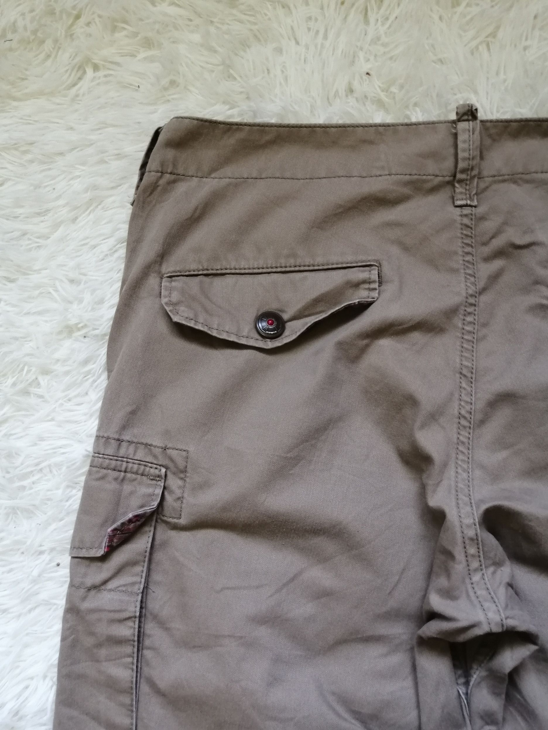 Edwin × Japanese Brand × Vintage Edwin Tactical Cargo Pants Size US 36 / EU 52 - 11 Thumbnail
