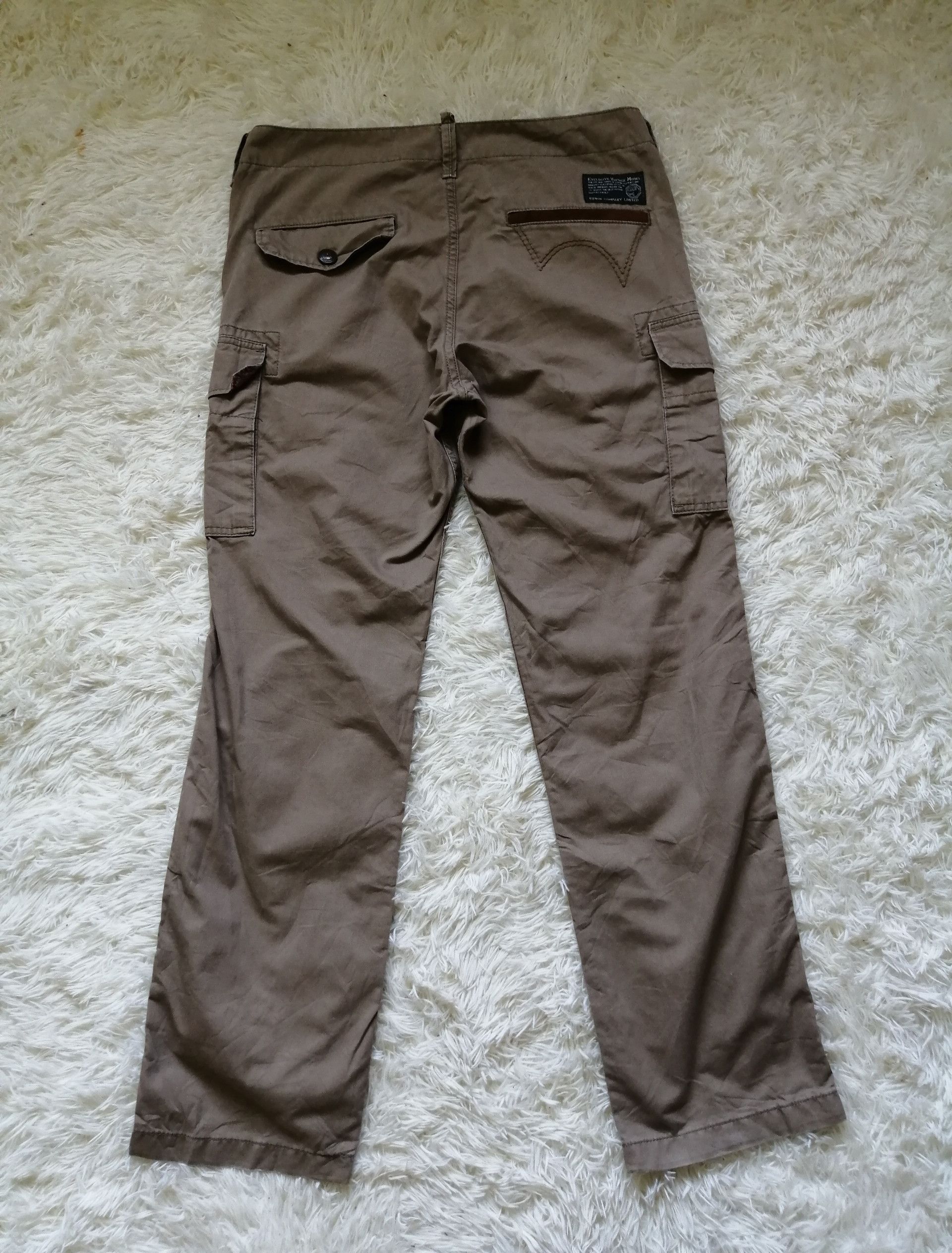 Edwin × Japanese Brand × Vintage Edwin Tactical Cargo Pants Size US 36 / EU 52 - 7 Thumbnail