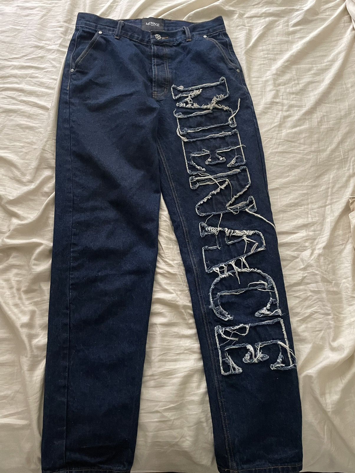 Menace Menace blue pants Size US 32 / EU 48 - 1 Thumbnail