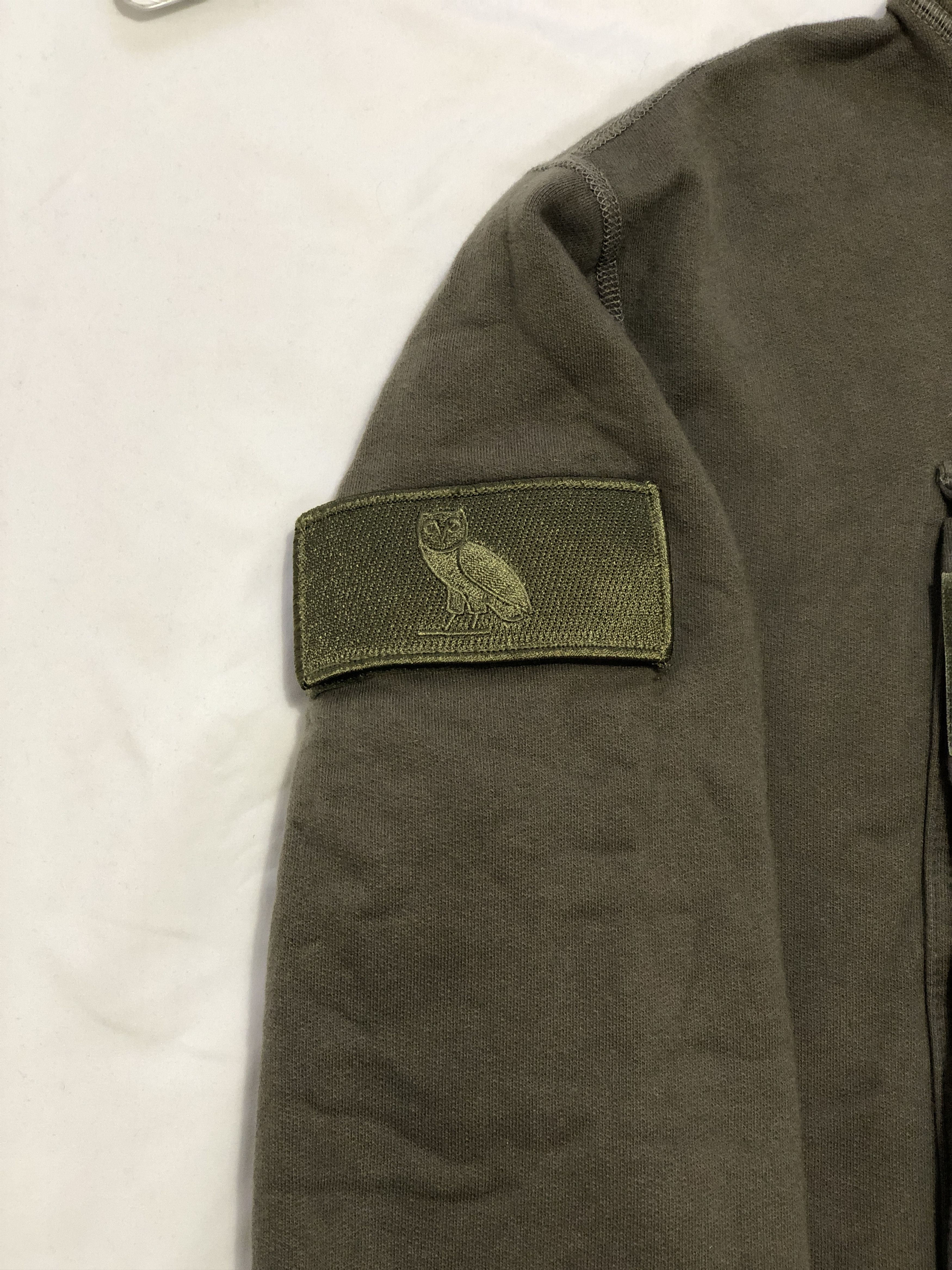 Drake OVO Surplus Army Pouch Hoodie Olive 2014 Size US L / EU 52-54 / 3 - 4 Thumbnail