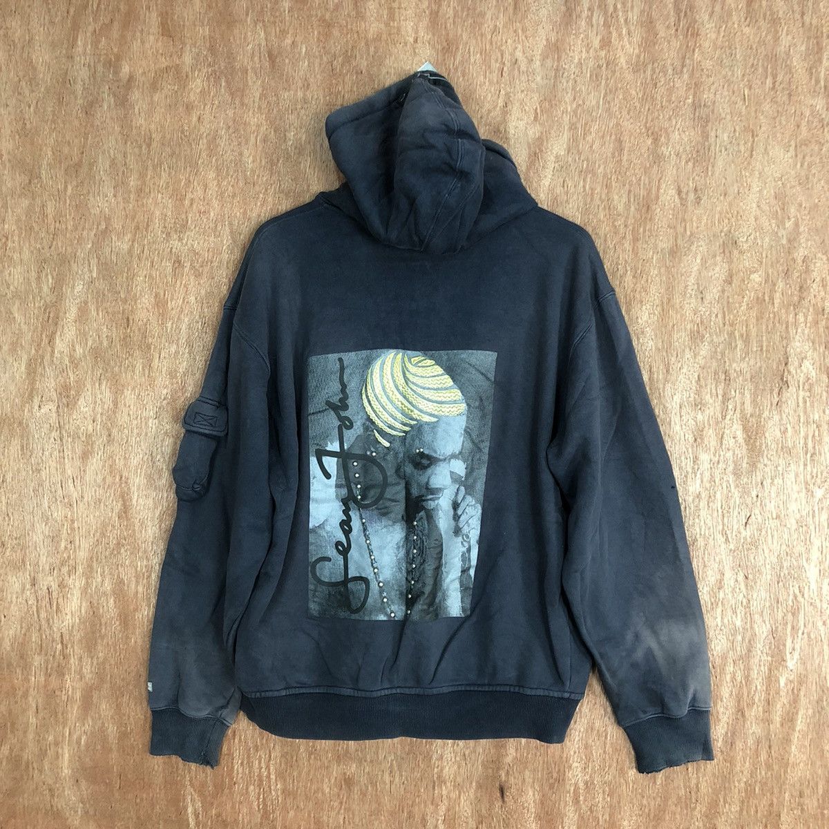 Sean John Sean John Black Faded Hoodies #H153 Size US L / EU 52-54 / 3 - 2 Thumbnail