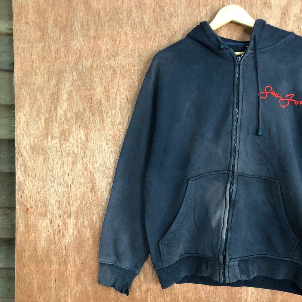 Sean John Sean John Black Faded Hoodies #H153 Size US L / EU 52-54 / 3 - 12 Thumbnail