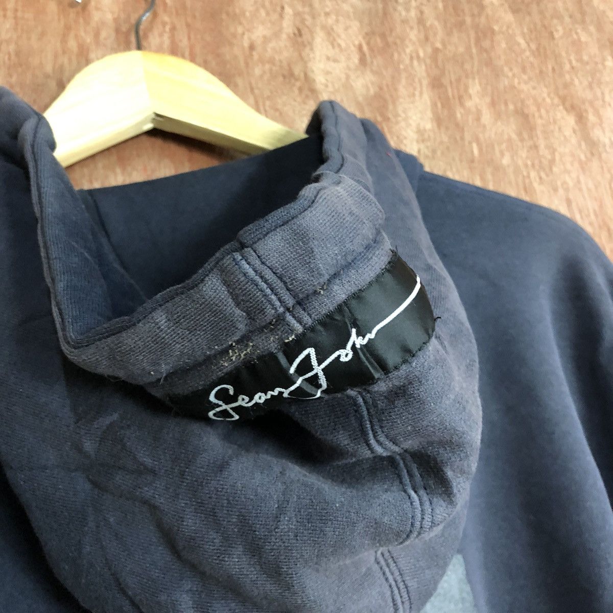 Sean John Sean John Black Faded Hoodies #H153 Size US L / EU 52-54 / 3 - 5 Thumbnail