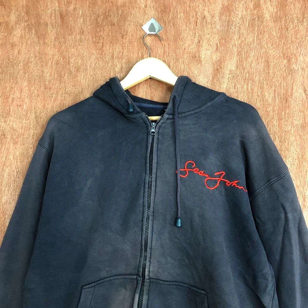 Sean John Sean John Black Faded Hoodies #H153 Size US L / EU 52-54 / 3 - 14 Thumbnail