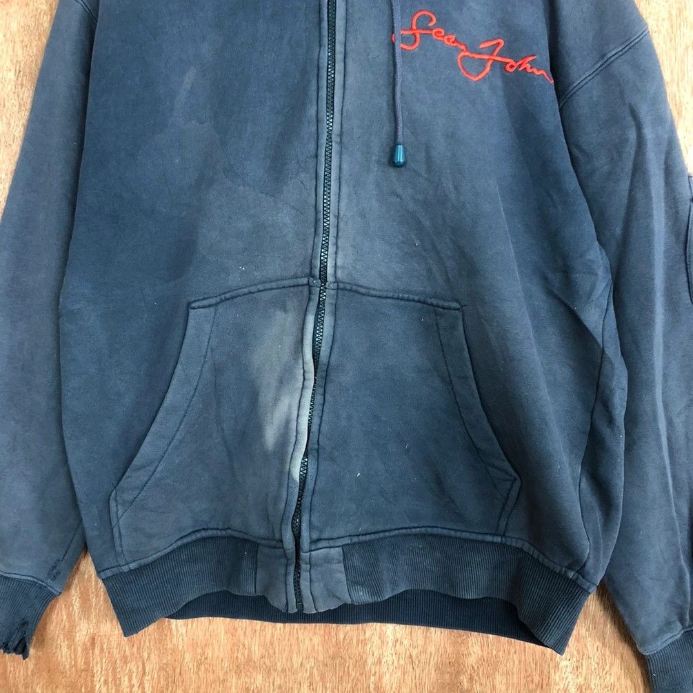 Sean John Sean John Black Faded Hoodies #H153 Size US L / EU 52-54 / 3 - 13 Thumbnail